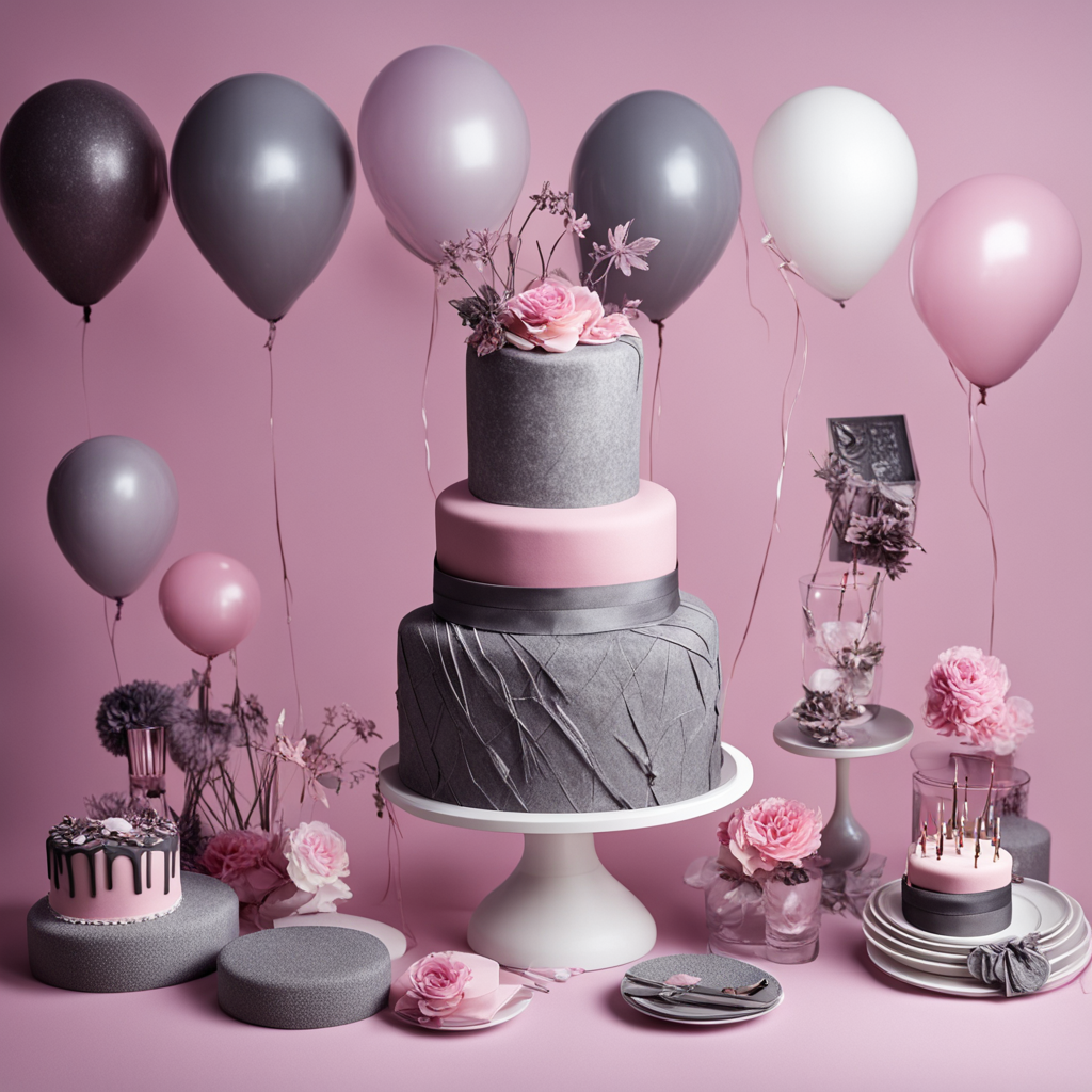 Un pastel de cumpleaños con temática de moda para las fashionistas que adoran el glamour y las tendencias.