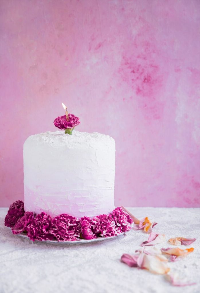 tortas de cumpleaños para mujer, diseños de pasteles para mujer, pasteles para mujer elegantes,